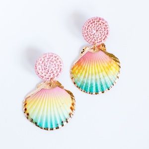 Neely Phelan shell earrings